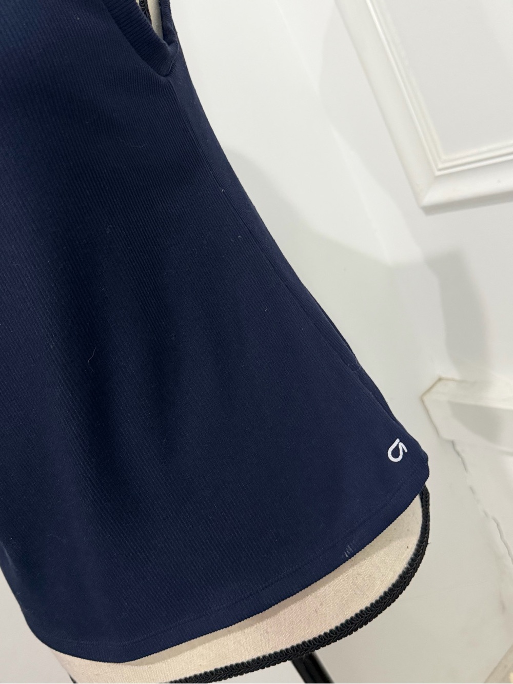 GAP Navy High-Neck Ribbed Tank - Picture 2 of 3